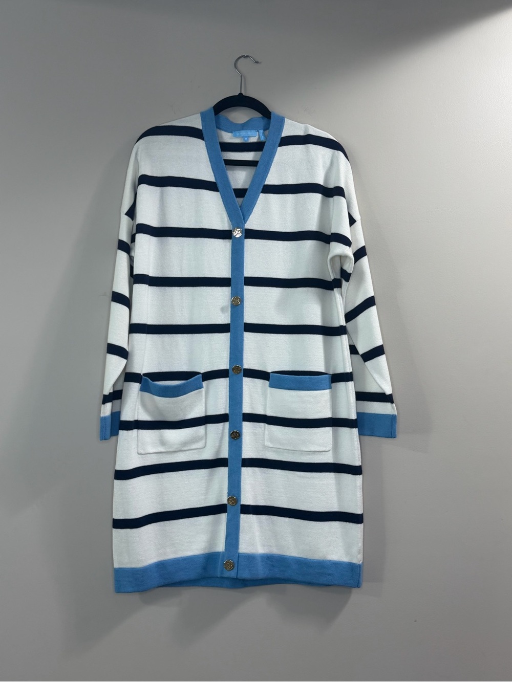 Draper James Cassadee Cardigan Sweater Dress